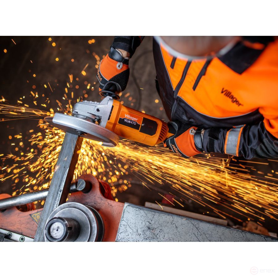 Электрическая угловая шлифовальная машинка Villager VLN 470