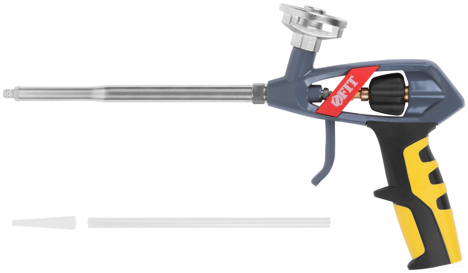 Mounting foam gun, Pro, Reinforced, rubberized handle