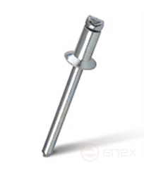 Заклепка вытяжная открытая MESSER Сталь/Сталь ST/ST Потайной бортик.4,8X6,0 мм (упаковка 50 шт.)
