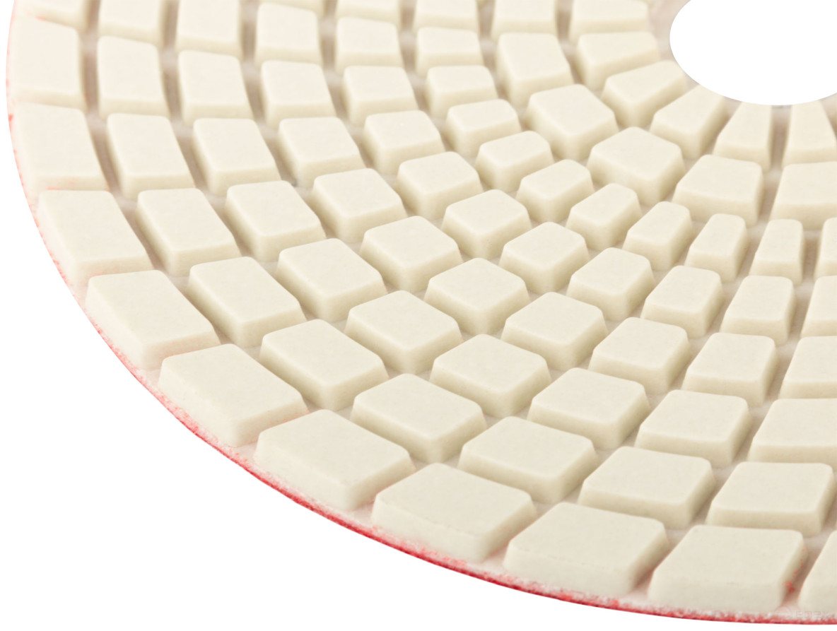 Алмазный гибкий шлифовальный круг АГШК (липучка), влажное шлифование, 125 мм, Р 400