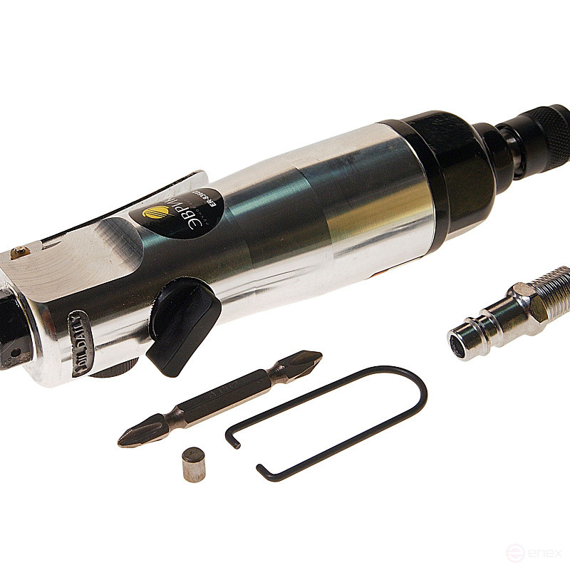 Пневмоотвертка ER-83602 прямая 1/4", 11000 об/мин (52Нм) ЭВРИКА /1/25