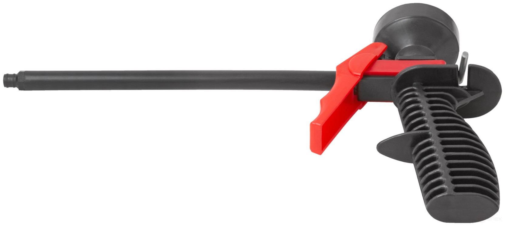 Пистолет для монтажной пены, пластиковый корпус, пластиковая трубка