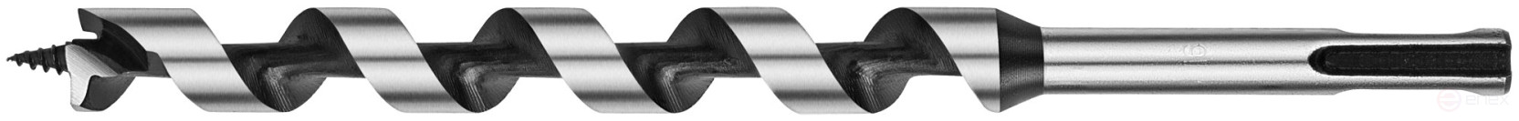 Сверло Левиса винтовое по дереву SDS-PLUS, 16х230 мм