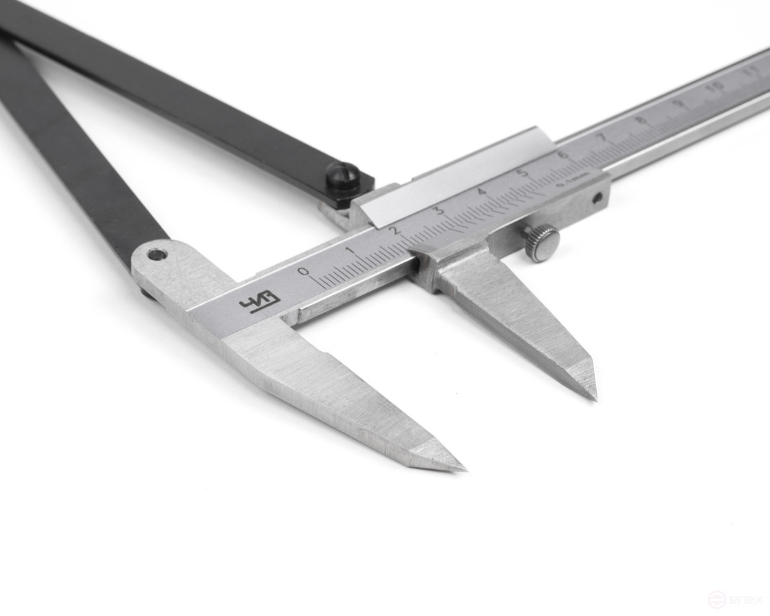 Vernier caliper marking SHTSR - 250 0.1 s caliber. CHEESE