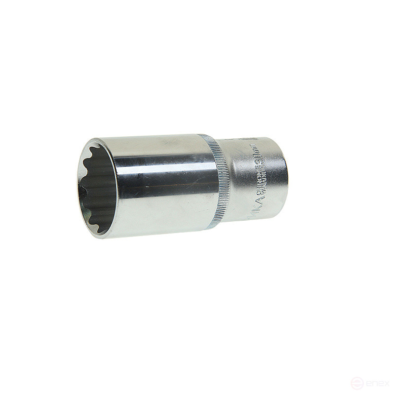 End head 30mm 1/2" 12-sided deep L=80mm EUREKA ER-91522-12 /1/8
