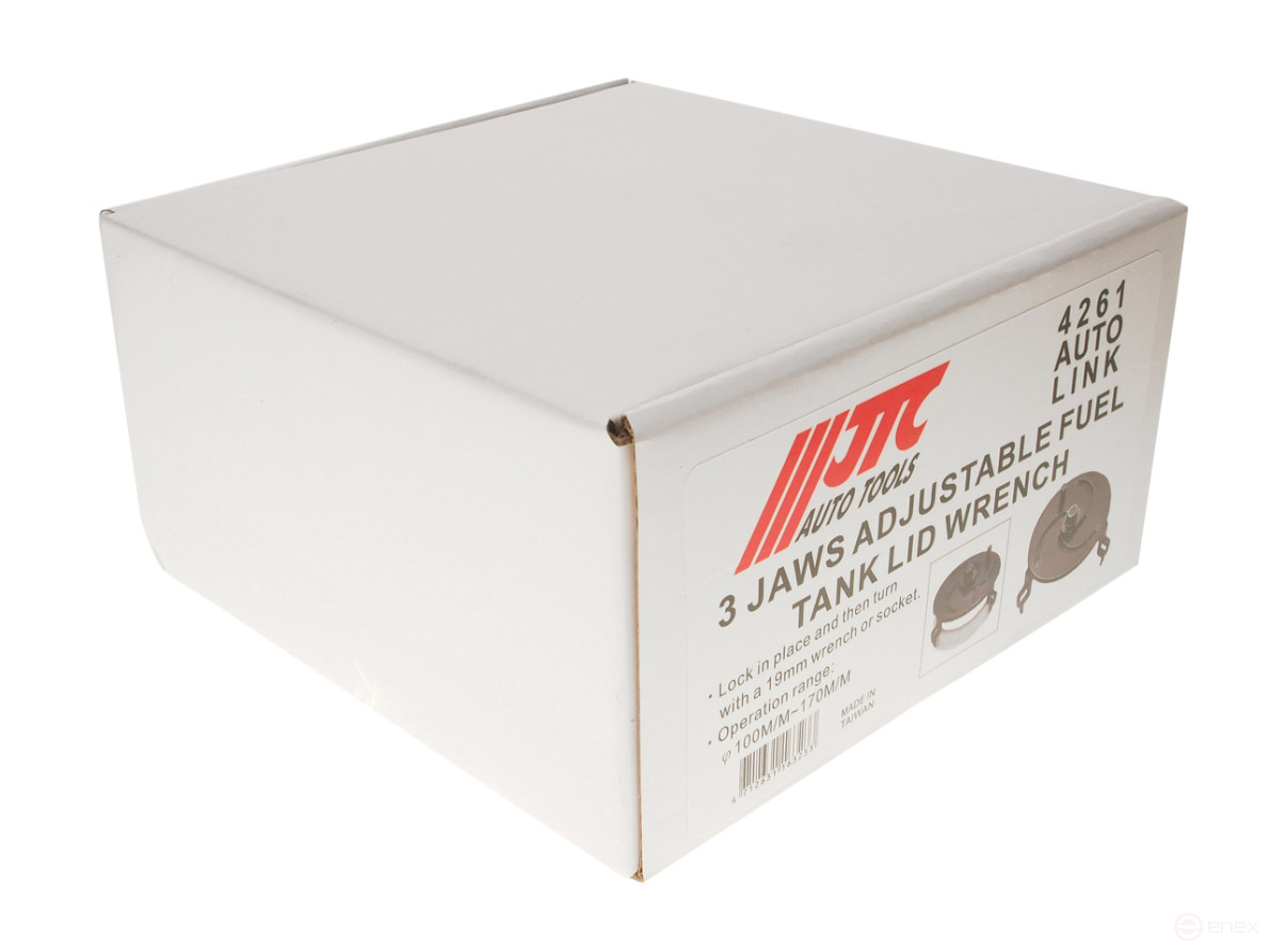 Съемник крышек насосов топливных универсальный 3-х лапый 100-170мм JTC