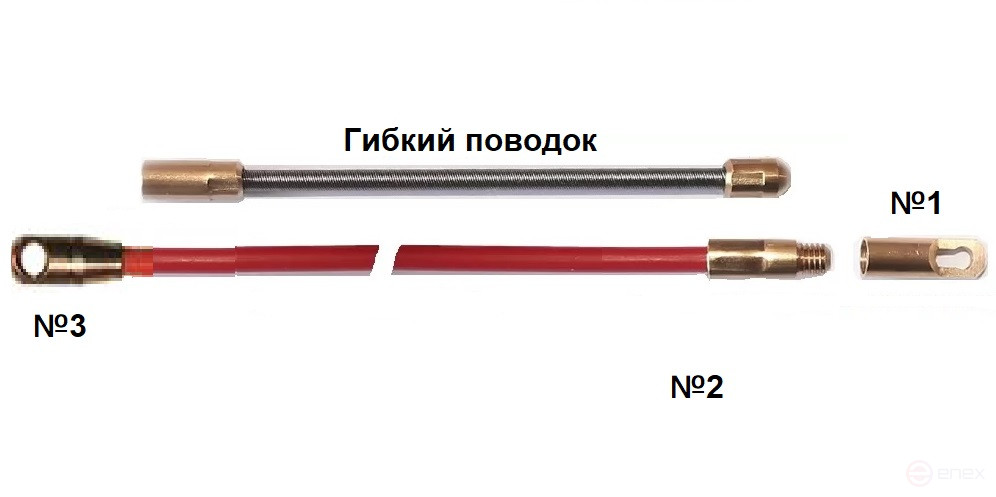 Мини УЗК (кабельная протяжка) стеклопруток Д=4,5 мм, длина 70 м, на кассете №3 МАЛИЕН