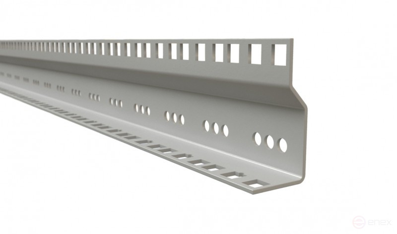 CTR19-37U-RAL7035 19" mounting profile height 37U, for cabinets TTR, TTB, color gray RAL7035 (2 pcs. included)