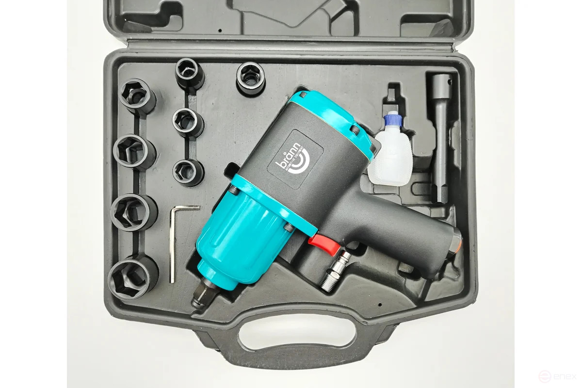 Pneumatic wrench 1400 Nm, 1/2" BRANN