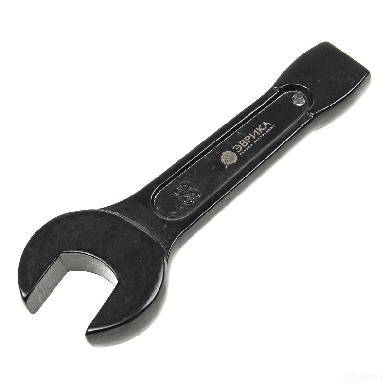 Ключ рожковый 30мм ER-33030 ударный односторонний (L-192мм) ЭВРИКА /1/25