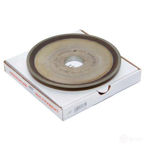 Круг алмазный шлифовальный тарельчатый 12R4 100х3х2х10х32 АС4 63/50 В2-01 100% 9.5