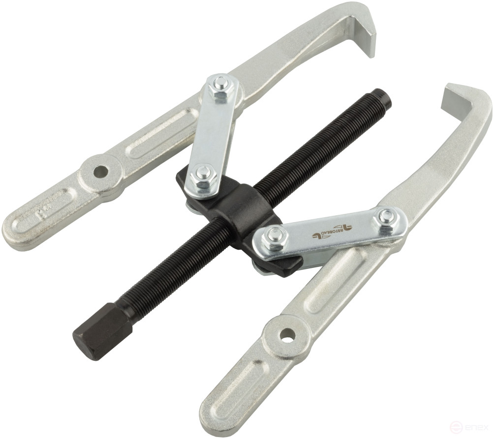 Съемник 2-х лапый удлиненный шарнирный 225мм ф36-230мм (АвтоDело) 41805