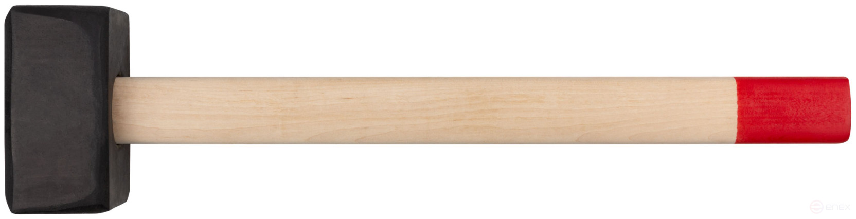 Forged sledgehammer assembly, wooden handle 6 kg