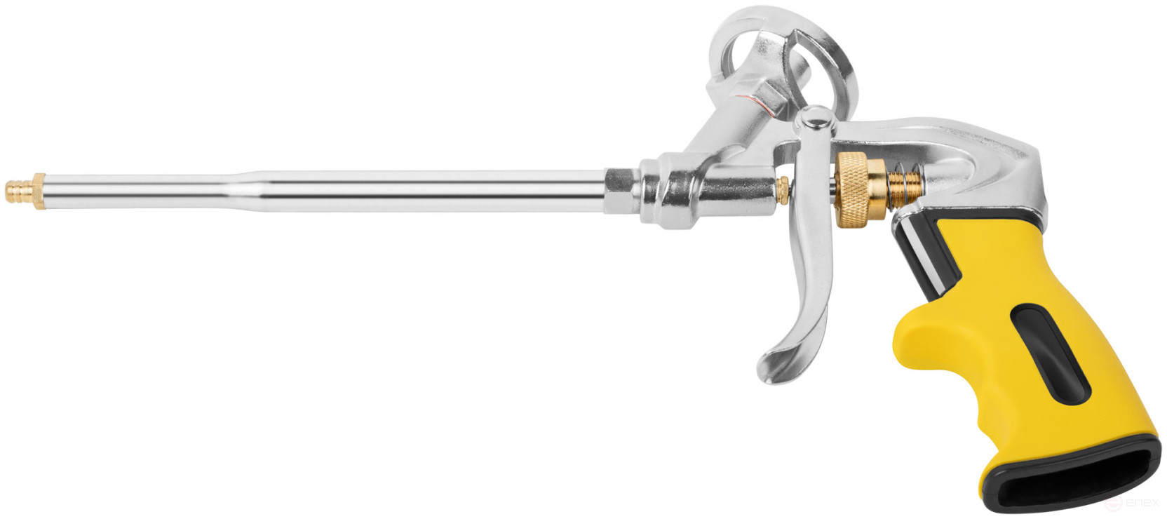 Mounting foam gun, Profi, aluminum body, rubberized handle