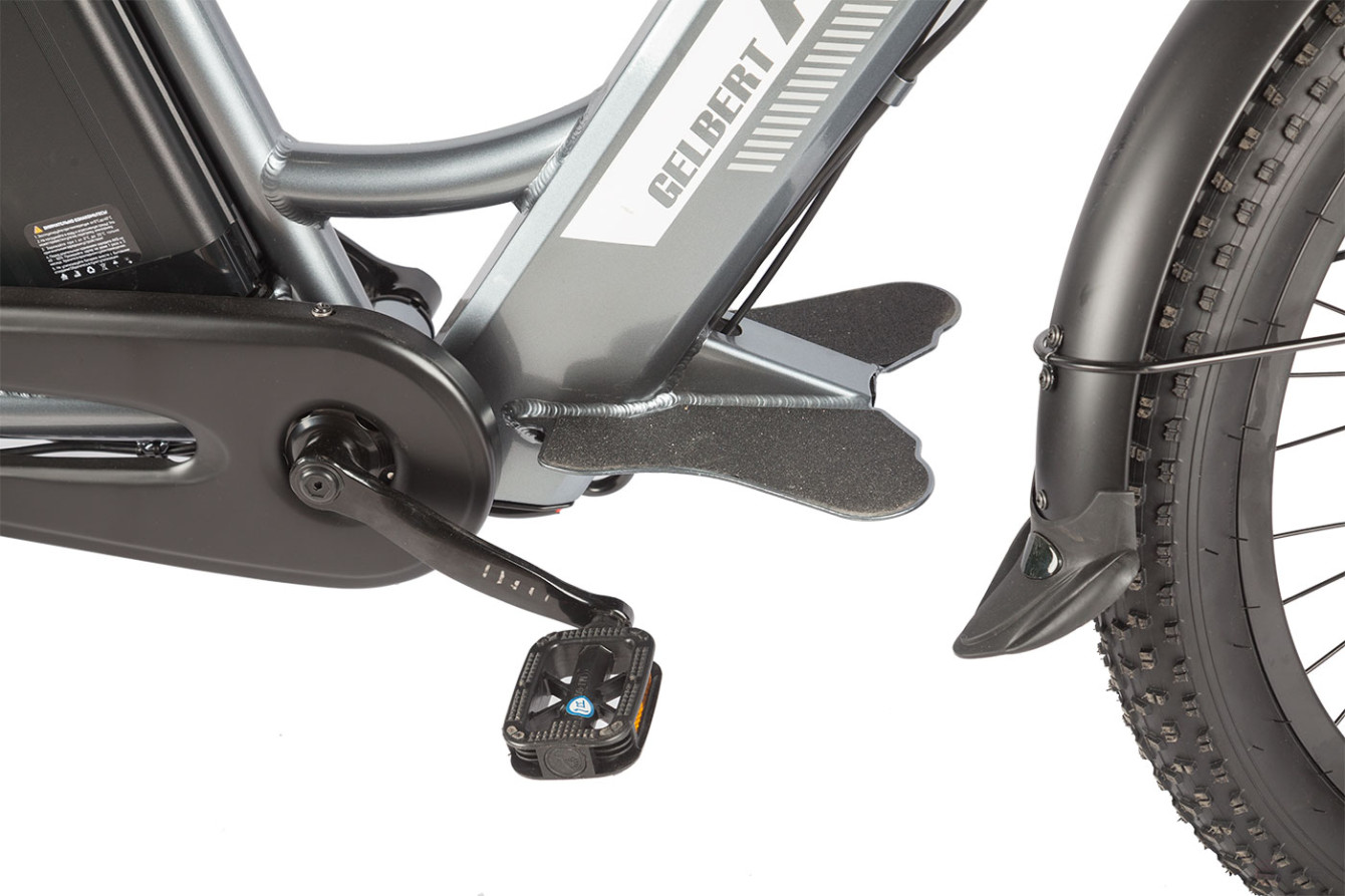 Электровелосипед Gelbert ALFA 3 PRO, серый