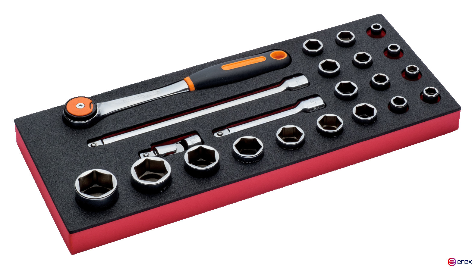 A set of end heads of modular design FF1E2203