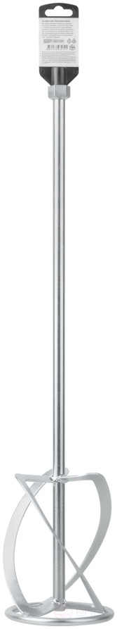 Миксер для легких строительных смесей усиленный Профи, хвостовик М14, 120х590 мм