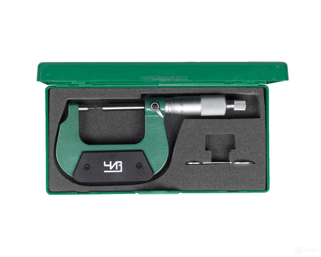 Микрометр с мал.изм.губ. МК - МП - 25 0,01 ЧИЗ