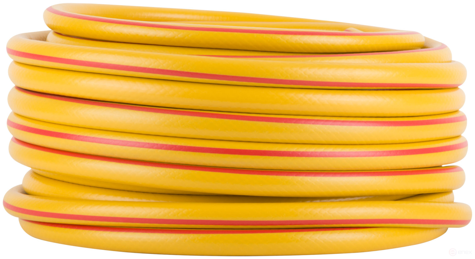 Three-layer reinforced irrigation hose, yellow 1/2" x 1.9 mm x 25 m