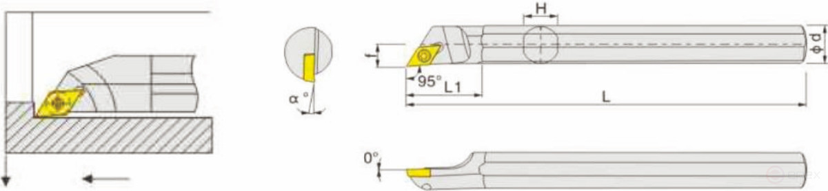 Holder S12M-SDXCR07
