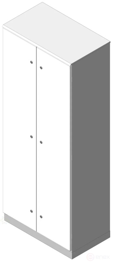 MULTICOLOR Housing VRU-1 IP-54 (1000x1800x450) double-leaf (WxHxD) RAL 7035