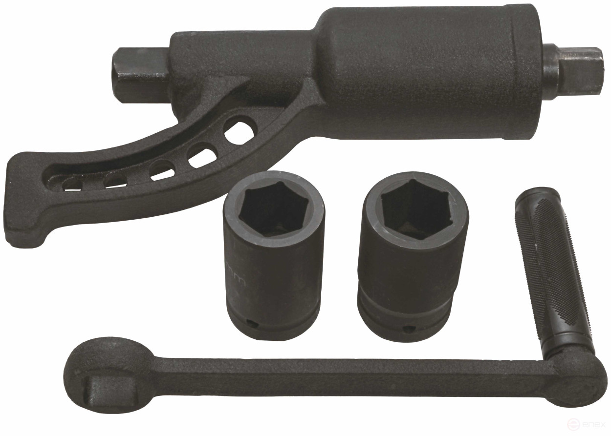 Ключ баллонный 24*27 с УКМ (АвтоDело)(пластм/ф.) (40247)