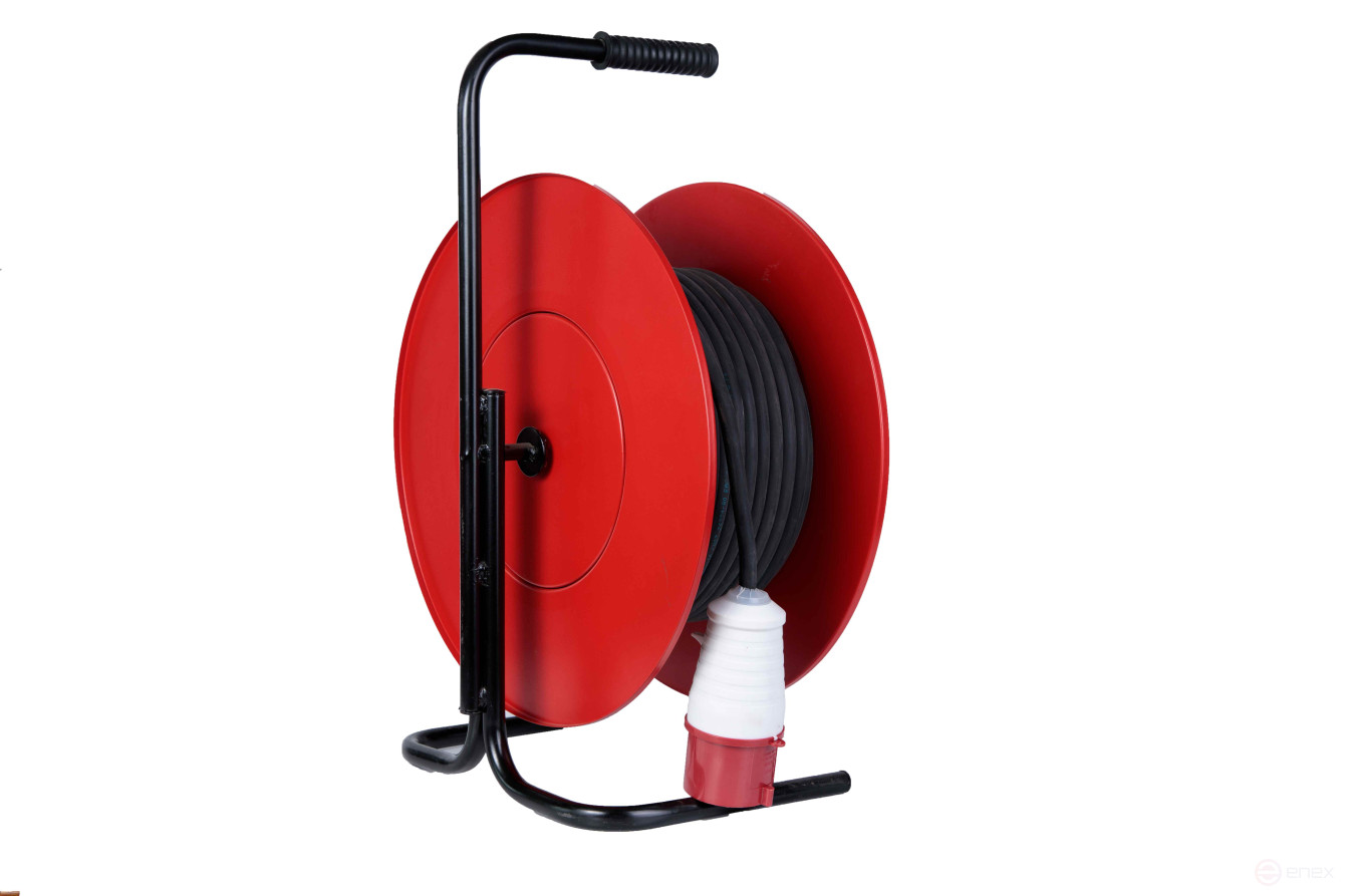 Industrial extension cable 380V 32A KG 4x2.5 20m on a coil