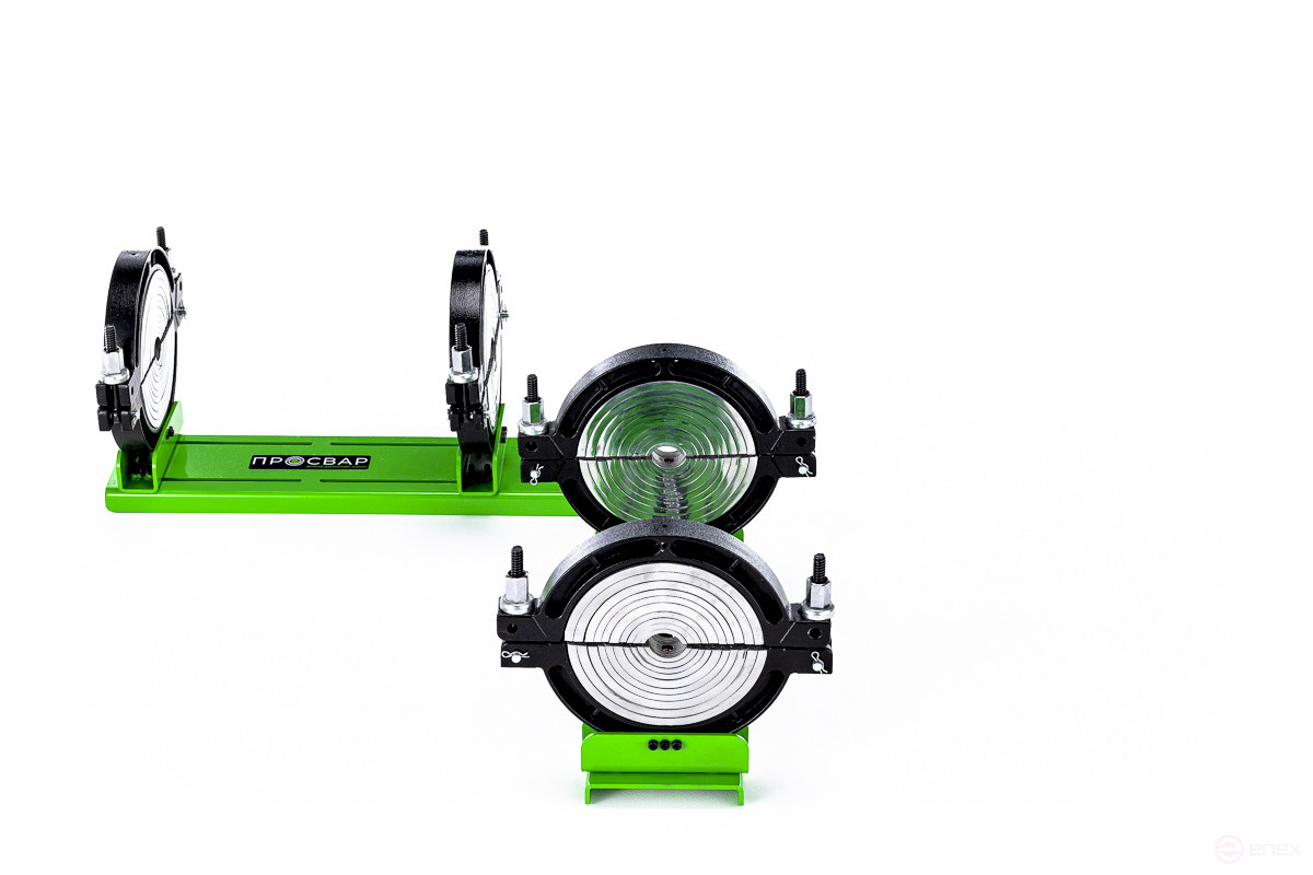 4-clamp positioner for electric coupling welding of pipes CLEARANCE (40-200 mm)