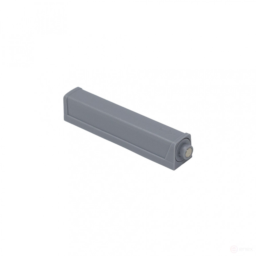 Push-to-open mechanism magnetic tip patch/mortise grey AKS reinforced