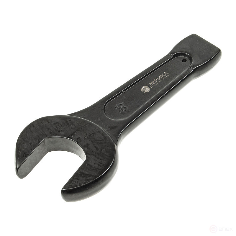 Ключ рожковый 60мм ER-33060 ударный односторонний (L-303мм) ЭВРИКА /1/5