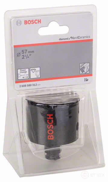 Алмазная коронка Diamond for Hard Ceramics 57 mm, 2 1/4