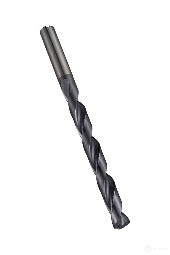 Long drill with coolant supply 8XD Ø 6.35 mm