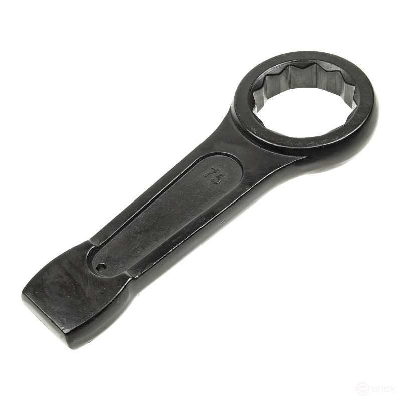Ключ накидной 75мм ER-72075 ударный односторонний (L-337мм) ЭВРИКА /1/5