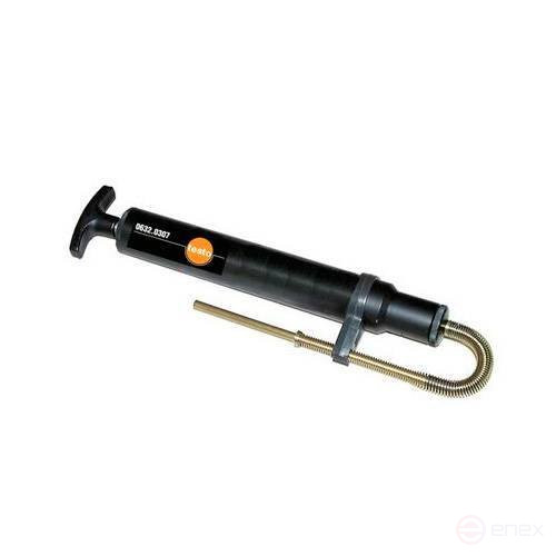 Testo hand pump for determining the soot content in flue gases (0554 0307)
