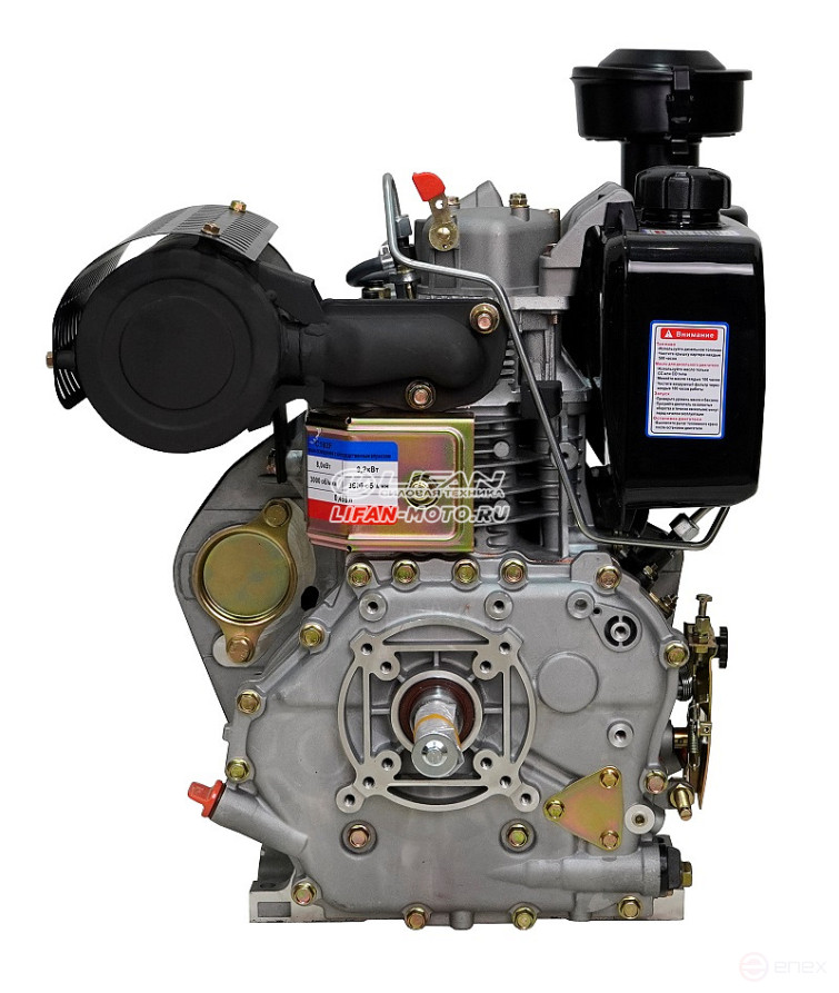 Lifan Diesel 192F engine, shaft 25mm