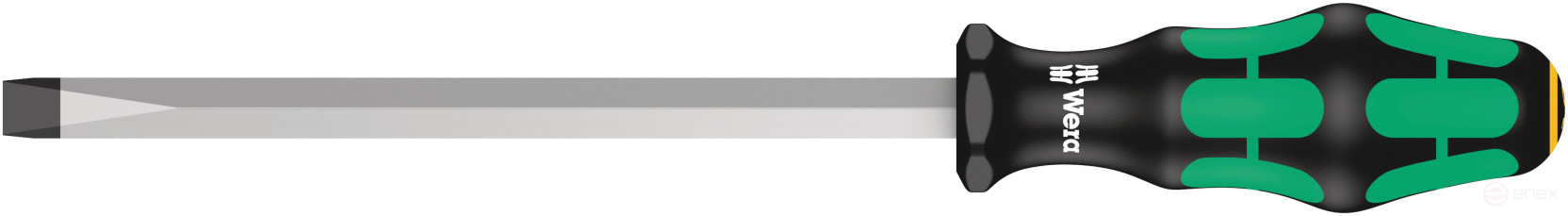 378 B SL Отвёртка шлицевая, c квадратным стержнем, 1.6 x 10 x 175 мм