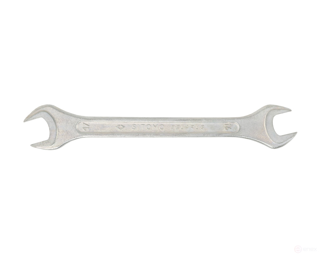 Ключ гаечный рожковый двусторонний 16x17 оцинкованный SITOMO BELARUS