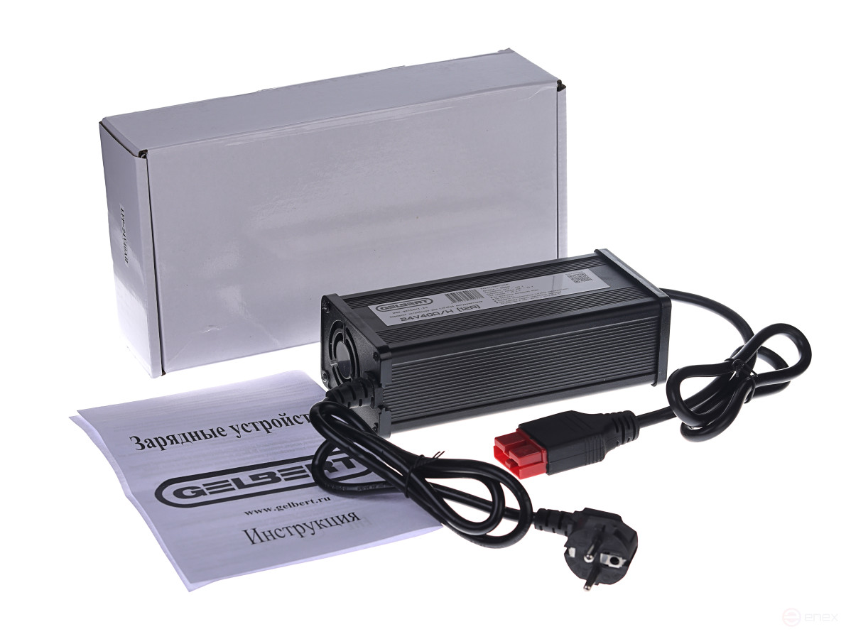Зарядное устройство Gelbert для LiFePo4 аккумуляторов 24V40A/H (12А)