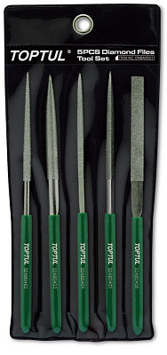 Diamond fillet set, 5 pieces TOPTUL GNBA0501