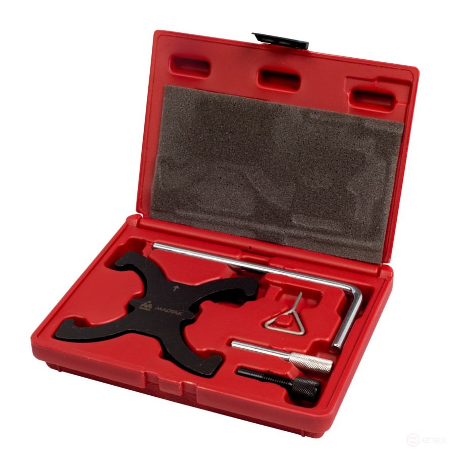 Camshaft / crankshaft locking kit, FORD, case, 5 pieces MASTAK 103-21403C