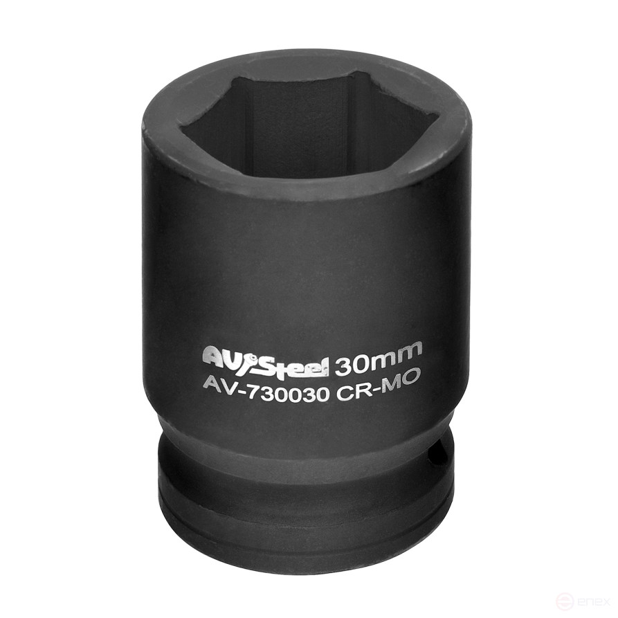 Головка ударная 3/4" шестигранная 30 мм "AV Steel" AV-730030