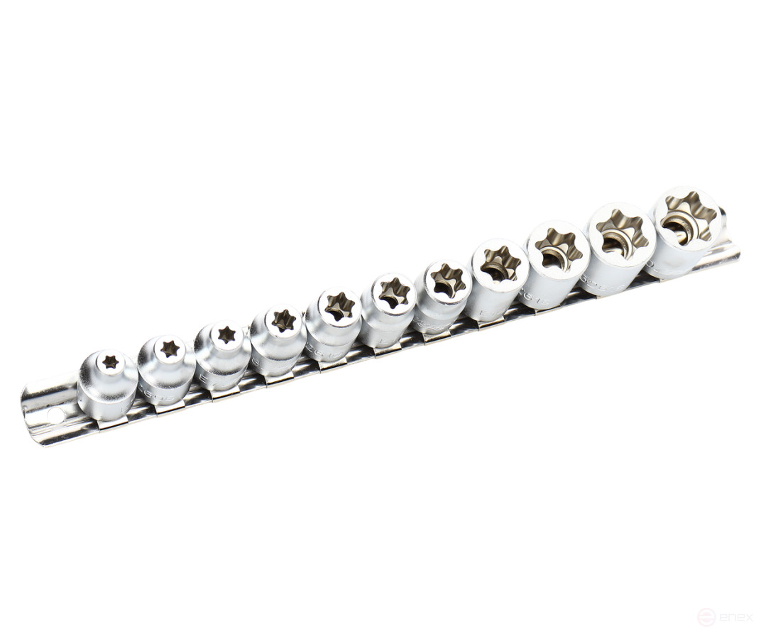 Набор головок STAR SOCHET 3/8" E5-E20 11 предметов JTC