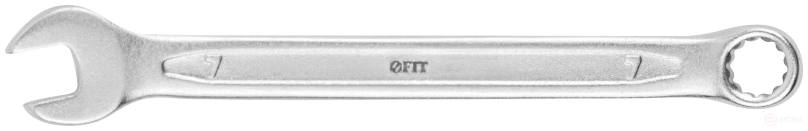 Ключ комбинированный усиленный "Гранд", CrV, холодный штамп 7 мм