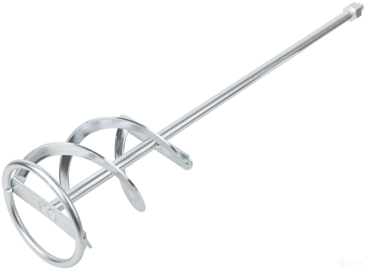 Миксер для тяжелых строительных смесей усиленный Профи, хвостовик М14, 120х590 мм, 04284