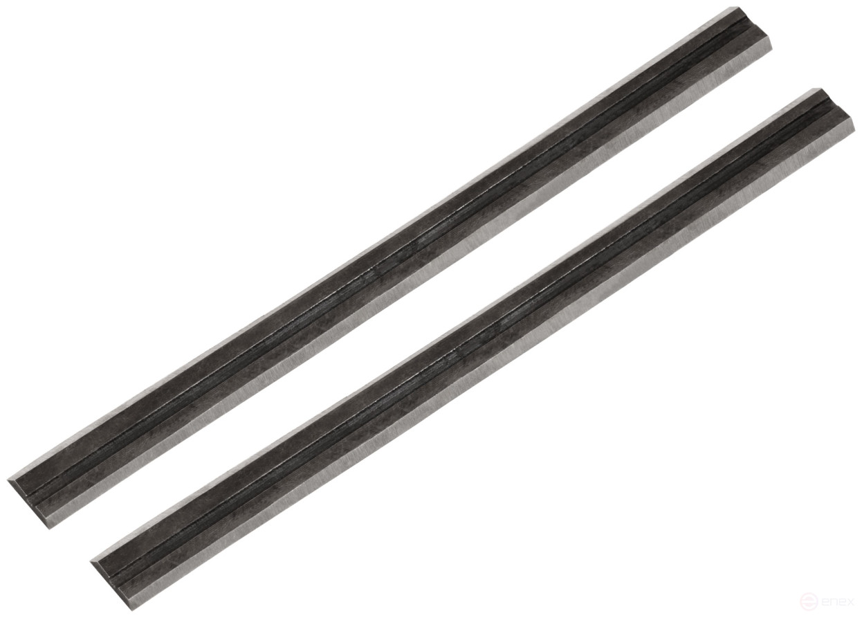 Electric double-sided plane knives, high carbon steel, set of 2 pcs., 82x5.5 mm