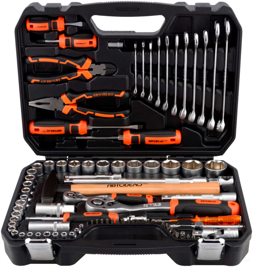 Tool Kit 90pr. 1/2" DR 1/4" DR 6PT AvtoDelo PRO (39891)
