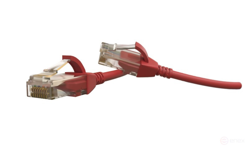 PC-LPT-UTP-RJ45-RJ45-C6-1M-LSZH-RD Патч-корд U/UTP, категория 6 (100% Fluke Component Tested), 28AWG, LSZH, 1 м, красный
