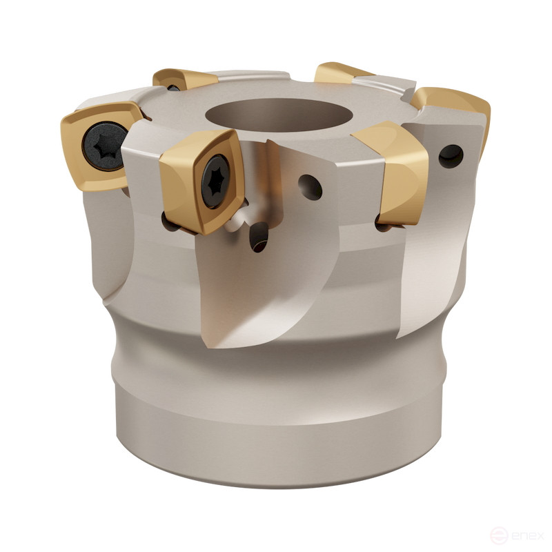 Торцевая фреза XDPT 0904 Wda 50x22 мм, Z-5, с высокоскоростной подачей