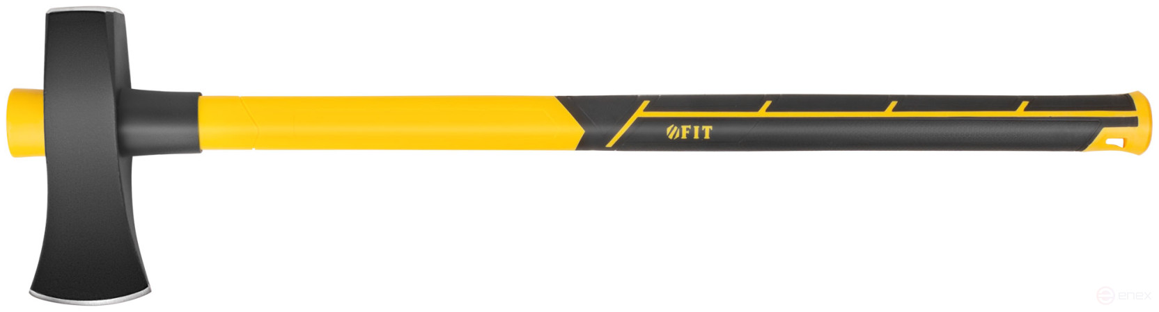 Forged cleaver, fibreglass long handle of the reverse type 900 mm, 3600 gr.