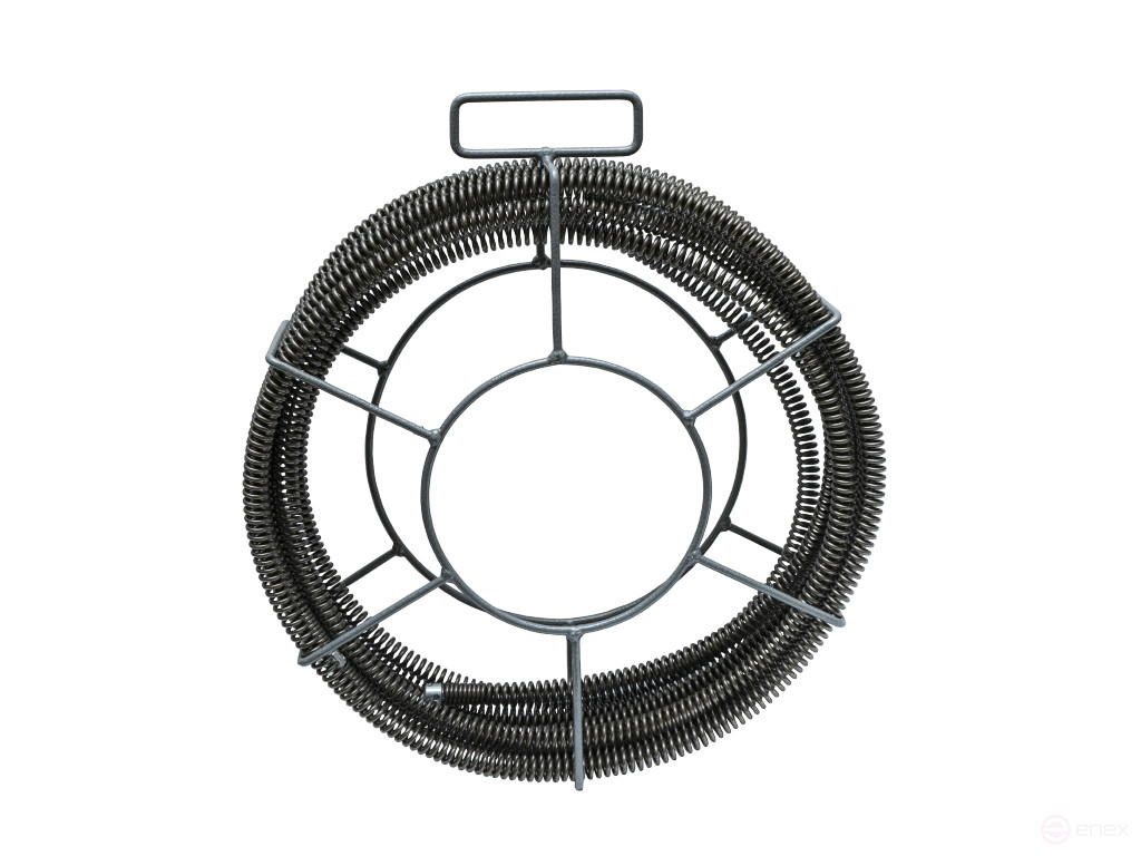 Комплект прочистных спиралей VOLL СТАНДАРТ диаметром 16 мм*2,3 м - 5 шт., на барабане